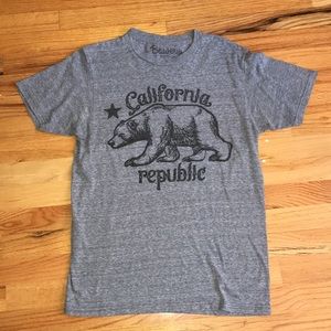 CALIFORNIA BEAR MENS SMALL T SHIRT EXCELLENT